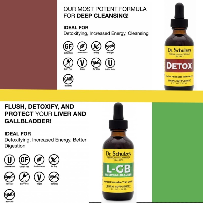 Dr. Schulze's 5-Day Liver Detox - 5-Day Liver Cleanse Kit