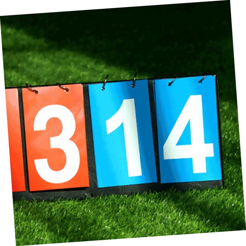 KOMBIUDA Scoreboard Reusable Scoreboard Portable Score Keeper for Basketball Game