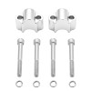 CB Handlebar Clamp Risers 7/8" Bars Kit 30mm Height For