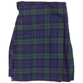 The Scotland Kilt Company Scottish Tartan Kids Party Wedding Kilt in Black Watch - Adjustable Strap, Comfortable, Lightweight, Pleated - 9-10 Yrs