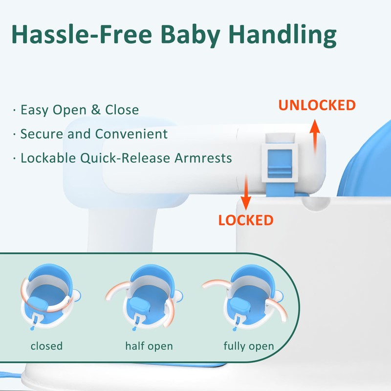 Baby Bath Seat for Babies 6 Months & Up, Bath