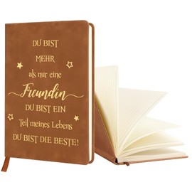 Geschenke für Freundin,Beste Freundin Geschenke Weihnachten,Freundschaft Freundinnen Geschenke,Lustige Geschenke Geburtstagsgeschenk für Frauen Geschenk Ideen,2pcs Notizbuch A5 Liniert 200 Seiten