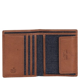 Lois - Men's Leather Wallet - Men's Leather Wallets with RFID Protection - Men's Small Wallet - Men's Leather Wallet - Men's Wallet, blue, Classic