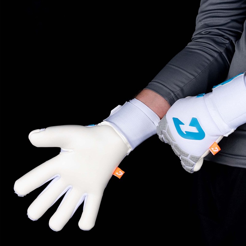 CATCH & KEEP Fly White Soul Men's Goalkeeper Gloves Size