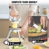 Happybuy Commercial Vegetable Fruit Chopper, Stainless Steel French Fry Cutter
