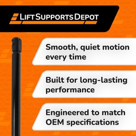 Lift Supports Depot Qty (2) Compatible with Subaru Crosstrek 2018 to 2023 Rear Hatch Tailgate Lift Supports Struts Shocks