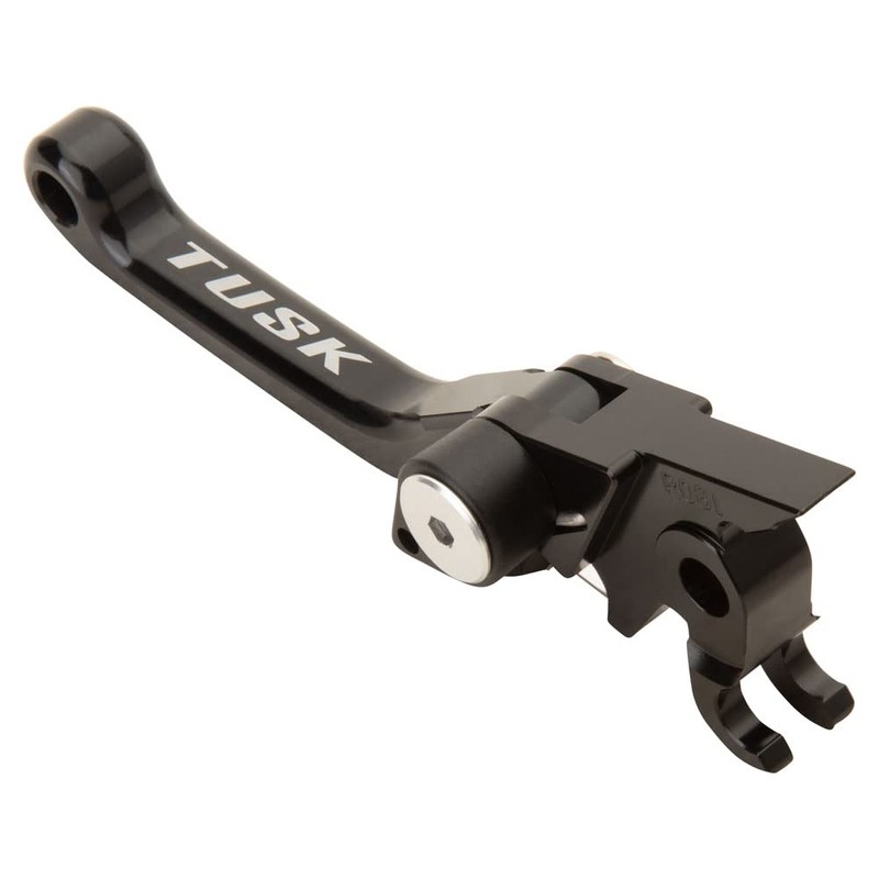 TUSK Folding Lever Set Black Compatible with Yamaha YZ250 2001-2007/YZ125