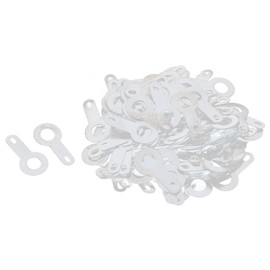 TA-VIGOR 100Pcs Crimping Ring Terminal Connector, 4.2mm Single-head Solder Tag Lug Plate, Blank Ring Cable Connectors for Micro Motors, Tape Recorder Cores