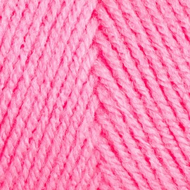 Red Heart Super Saver Economy Solids - Pretty 'N Pink (0722)
