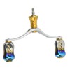 Spinning Double Reel Handle Aluminum Alloy Fishing Rocker Handle DIY