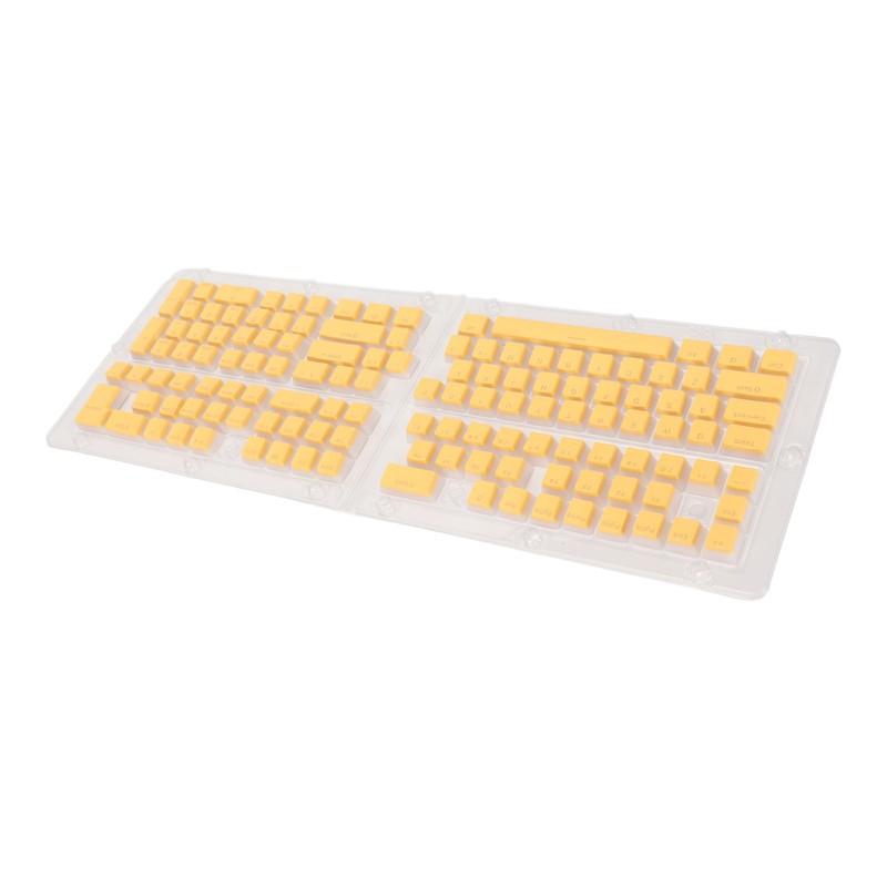 PBT Pudding Keycaps 129 Keys Translucent OEM Height Doubleshot Injection