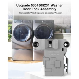 Fit for Frigidaire Electrolux Washer Door Lock Assembly Replace 5304505231 AP6029853 PS11759823 ES5231 4452371 EAP117598 PD00045641 Washer Door Lock Switch