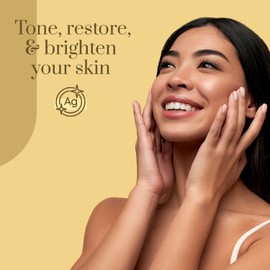 Clear Beauty 24K Gold & Collagen Daily Face Moisturizer - Dermatologist Tested, Reduces Fine Lines, Anti-Aging, Clean Beauty, Cruelty-Free Korean Skincare, All Skin Types - 1.69 oz