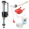 Saillong Universal Toilet Tank Replacement Kit, Toilet Flusher Fill Valve
