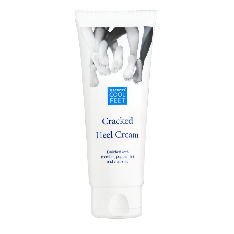 Escenti Cool Feet Cracked Heel Cream for Dry Skin, 100