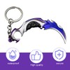 HQRKOTM Valorant Games Mini Weapon Model, Valorant Keyring Made in