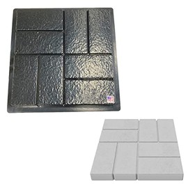 AUTUMN Paver Brick Maker for Concrete, DIY Stepping Stone Pavers, Concrete Mold for Path, Cement Mold, Paver Brick Mold, Garden Decor Mold, Pavers for Garden Walkway, Concrete Walkway Molds