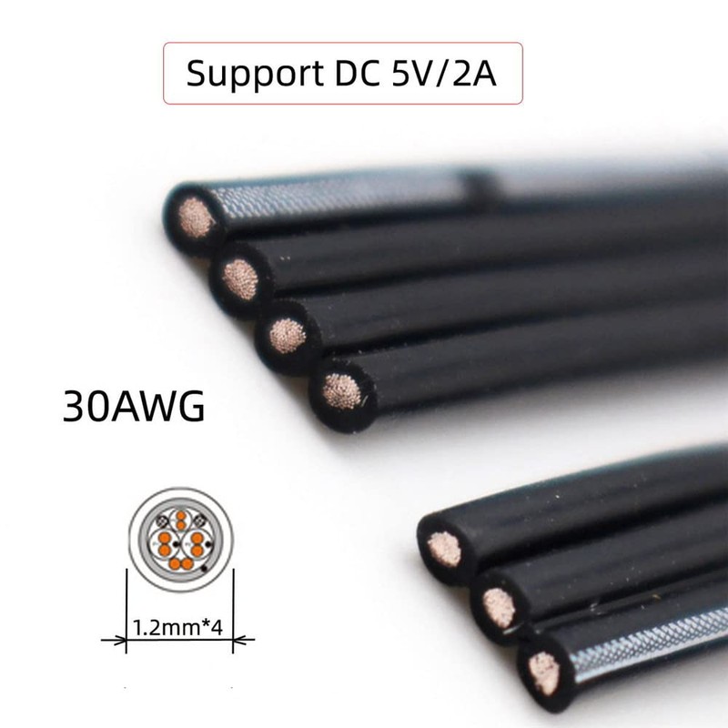 xiwai USB2.0 Type-B Male to USB 2.0 Type-A Male Data