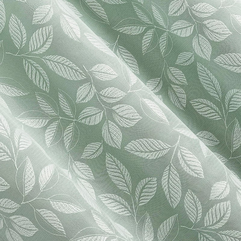 Sun Zero Satti Embroidered Leaf 100% Blackout Grommet Curtain Panel,