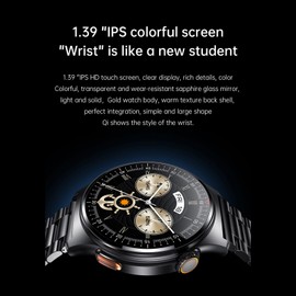 1.39 Inches Smartwatch IP67 Waterproof Sports Watch BT5.1 Intelligent Watch Fitness Tracker Multifunctional Watch Compatible with Android5.0/ iOS10.0