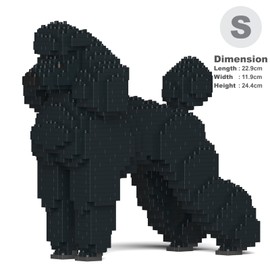 JEKCA Standard Poodle 01S-M01 | Dog Plastic Building Blocks | Age 14+