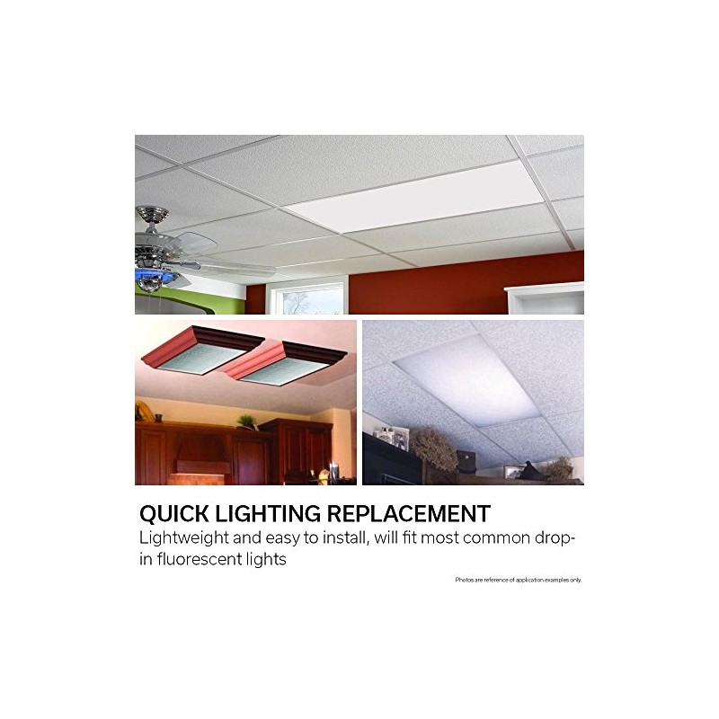 DURALENS Lighting Panel Acrylic Cover - 2x2 Clear - Prismatic