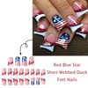 24 Pcs 4 th of July Press on Nails Medium