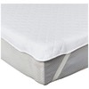 Exquisite Hotel Classic Quilted Mattress Pad, White, Full