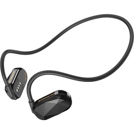 Monster Aria Free Kopfhörer für Luftleitung, kabellos, Ohrhörer, klare Anrufe, integriertes Mikrofon, 8 Stunden Akkulaufzeit, Bluetooth 5.3 Sport, Schwarz