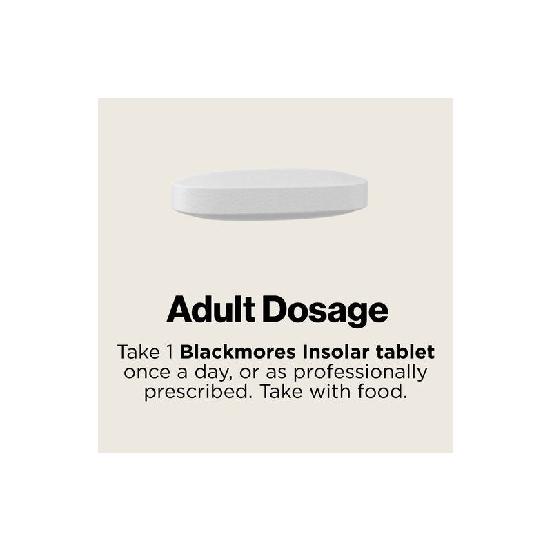 Blackmores Insolar 120 Tablets