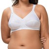 Triumph Doreen Cotton Non Wired Full Cup Women's Bra White
