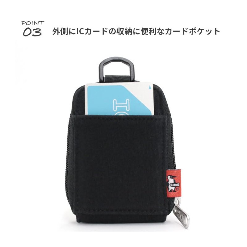 Chums Men's Other Bellow Card Case Sweat, H/Gray