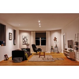 Paulmann 92489 Choose luminaire spot swivelling max. 3x10 watt Ceiling Spotlight Brushed Brass recessed lamp Aluminium