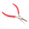 Jewelry Plier Slotted High Carbon Steel Rubber Handle Wire Bending