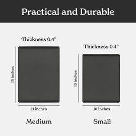 SMIRLY Plastic Cutting Board Set, Dishwasher Safe Plastic Cutting Boards Set for Kitchen, Cutting Boards for Kitchen - Plastic Chopping Board Set