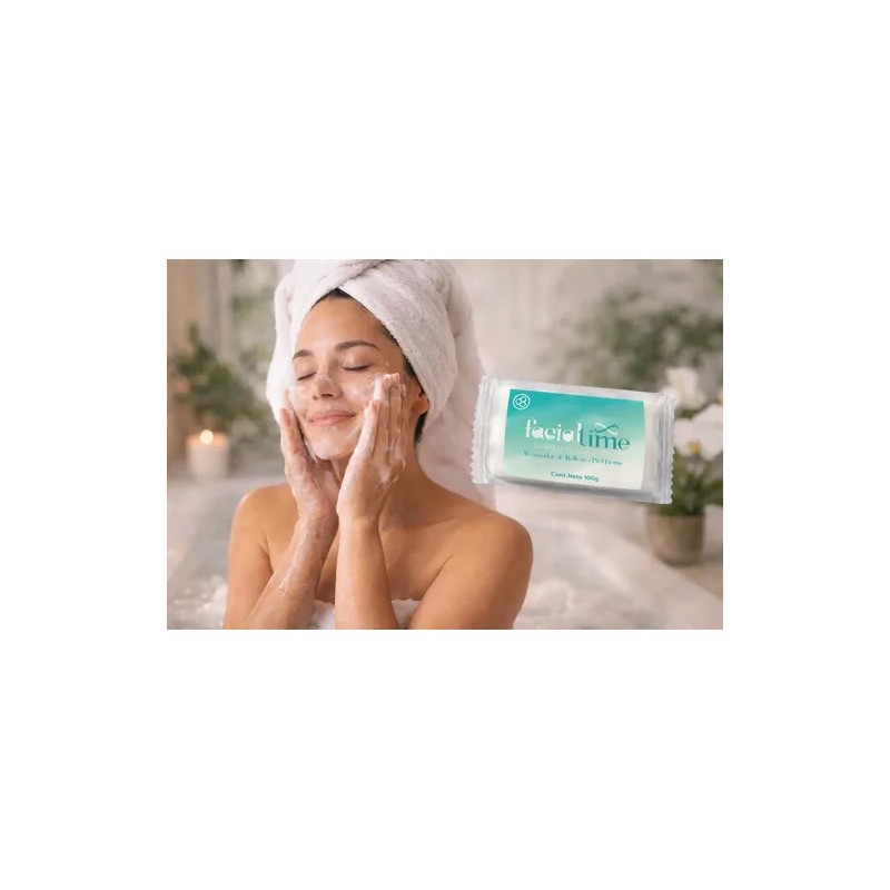 12 Piezas Jabón De Colágeno Hidrolizado Facial Time