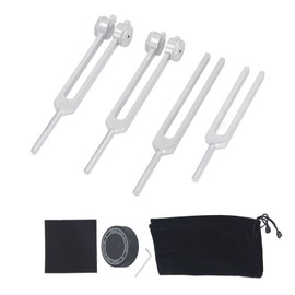Resonance Tuning Forks Healing Set C128Hz 384Hz C256Hz OM136.1Hz Weighted Unweighted Chakra Sound Therapy Instruments