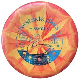 Swan II by Westside Discs | BT Medium Burst Plastic | Disc Golf Putt and Approach Disc (Colors Vary)