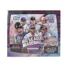 2023 Topps Big League Baseball Hobby Box 18 Packs Per Box, 8 Cards Per Pack