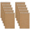 Hooqict 10 Pack Small Pocket Notebook Mini Notebooks Bulk Small