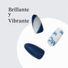 MAYCHAO- Esmalte de uñas en gel azul de 15 ml,