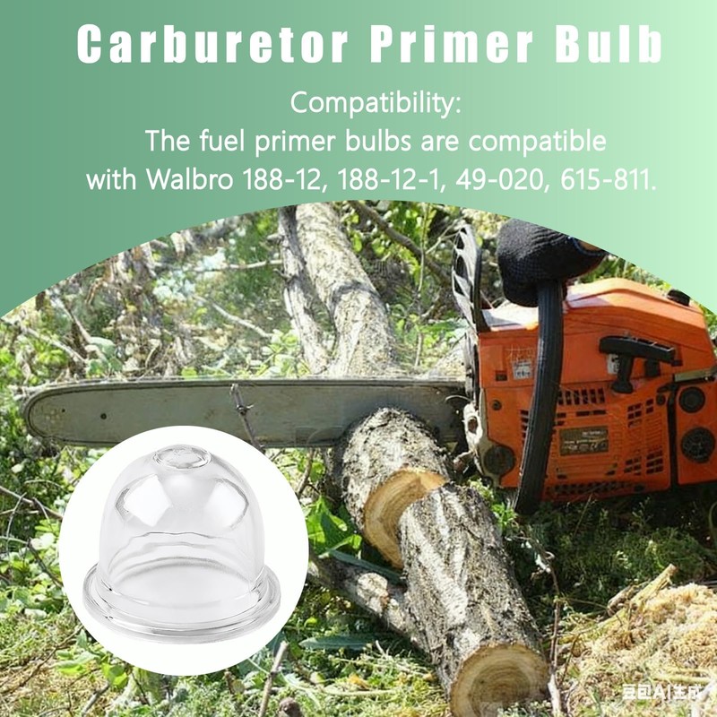 5-Pack Universal Fuel Primer Bulb Replacement