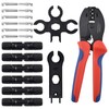 SHRJ Solar Panel Cable Crimping Connectors Tool Kit, Including Solar