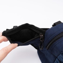 Logo Spark Body Bag, 3-Way, Bicolor Waist Bag, Hip Bag, blue, One size