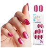 imPRESS Color FX, Fake Nails, Around You, Pink, Oval, Short,