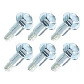 VekAuto 6 Pcs Timing Belt Cover Bolts Compatible for Subaru Baja 2003-2006 2.5L H4 2.5L H4 Turbo, Durable Metal Silver Tone