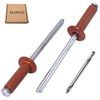 SKIR'CO (80 pcs) Painted Blind Rivets 4.0 x 14 mm,