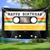 Let's Party Like It's The 80s Backdrop - Retro Cassette