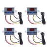 4Pcs Temperature Controller Digital Display Temp Regulator ‑50℃ to 110℃