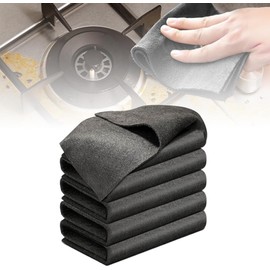 Thickened Magic Cleaning Cloth, Reuseable Streak Free Microfiber Cloth Magic Fiber Microfiber Cleaning Cloth, Multipurpose Miracle Rags for Kitchen, Window, Glass, Cars